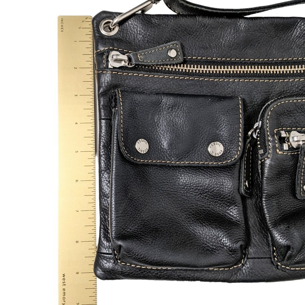 FOSSIL Sutter Leather Crossbody Bag - Picture 10 of 11